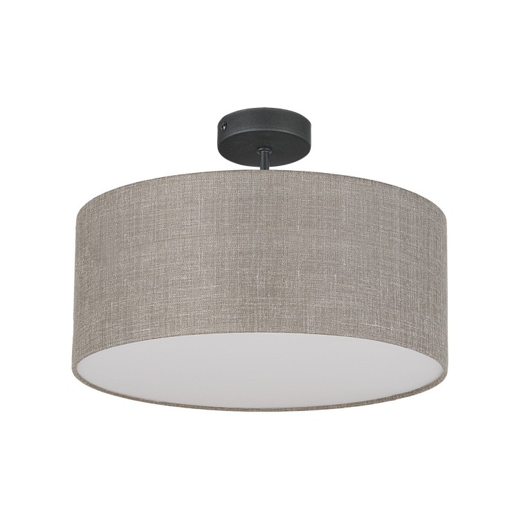 Tk Lighting Rondo 6247 lampa wisząca 4x15W E27 czarna szara