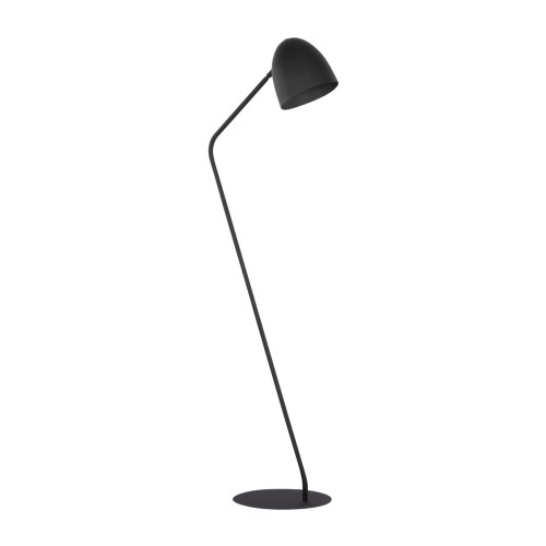 Funkcjonalna lampa podłogowa z serii SOHO BLACK z włącznikiem do salonu, sypialni i biura 5037 TK Lighting E27 1X15W