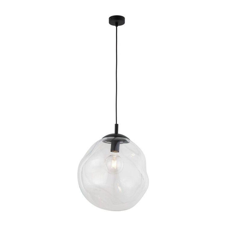 TK Lighting Sol 4262 Lampa wisząca 1x60W E27 transparentny chrom