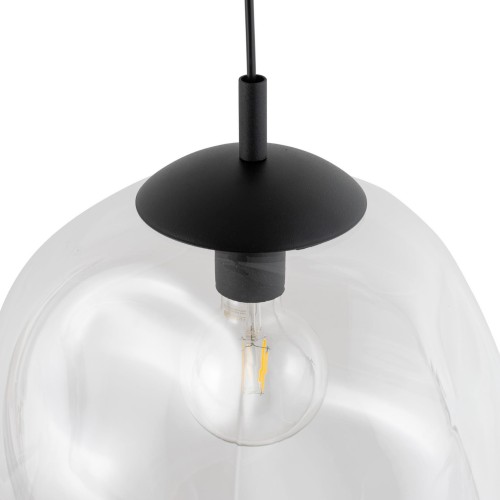 TK Lighting Sol 4262 Lampa wisząca 1x60W E27 transparentny chrom