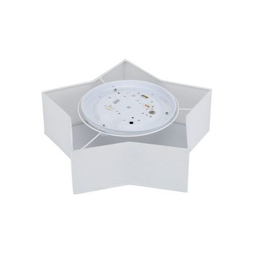 Plafon nowoczesny skandynawski dziecięcy gwiazda biały TK Lighting Star 4514 2x15W E27