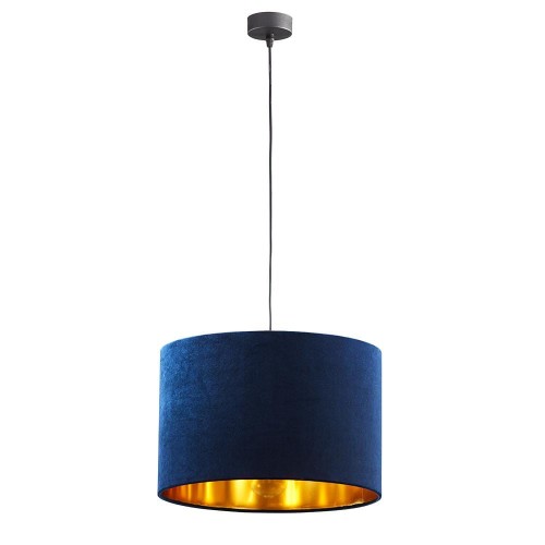 TK Lighting Tercino 6172 lampa wisząca 1x15W E27 niebieska złota