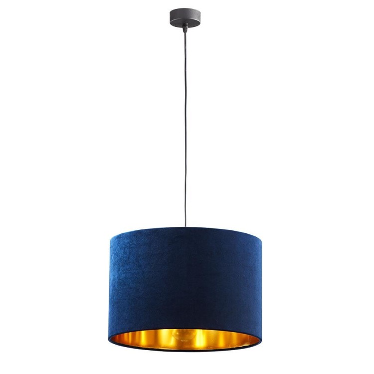 TK Lighting Tercino 6172 lampa wisząca 1x15W E27 niebieska złota