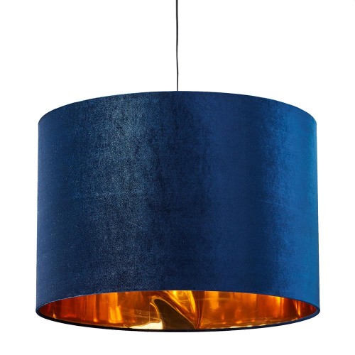 TK Lighting Tercino 6172 lampa wisząca 1x15W E27 niebieska złota