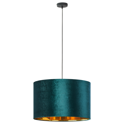 Tk Lighting Tercino 6170 lampa wisząca 3x60W E27 zielona złota