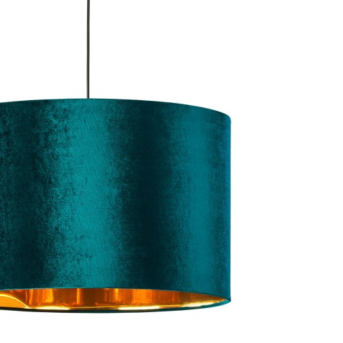 Tk Lighting Tercino 6170 lampa wisząca 3x60W E27 zielona złota