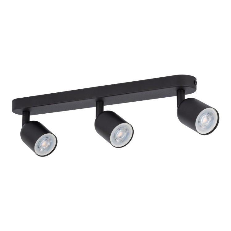 Tk Lighting Top 4779 plafon lampa sufitowa 3x10W GU10 czarny