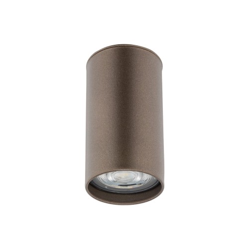 Spot nowoczesny elegancki metalowy tuba brązowy TK Lighting Top 5733 1x10W GU10