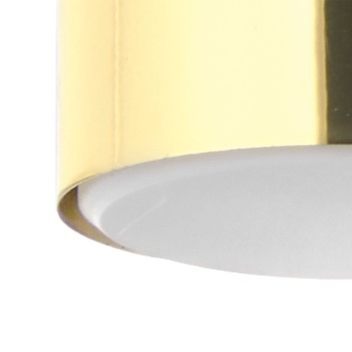 Lampa sufitowa metalowy tuba złota TK Lighting Top 6096 1x10W GX53