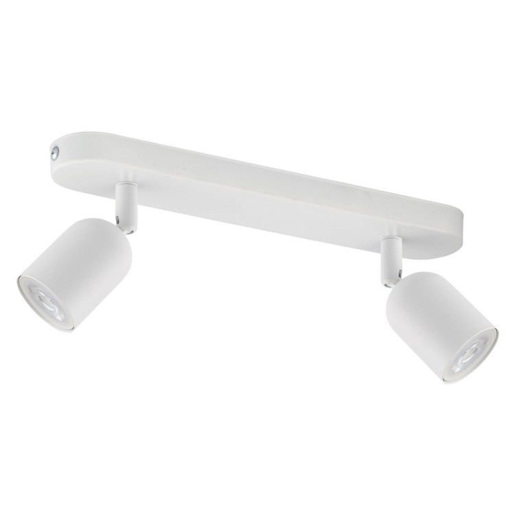 TK Lighting Top 4412 plafon lampa sufitowa 2x10W GU10 biały chromowy