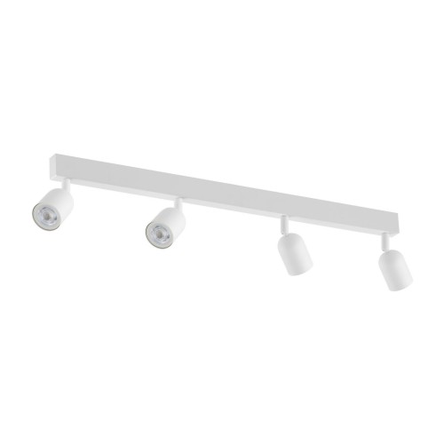 TK Lighting Top 1024 plafon lampa sufitowa 4x10W GU10 biały chromowy