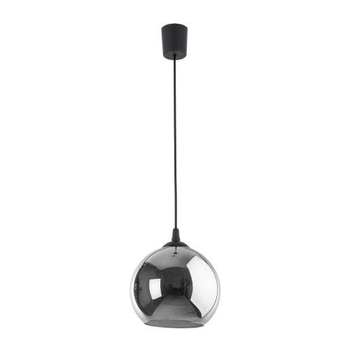 TK Lighting Venezia 5740 lampa wisząca 1x15W E27 czarna grafitowa