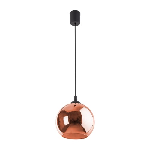 TK Lighting Venezia 5741 lampa wisząca 1x15W E27 czarna miedziana