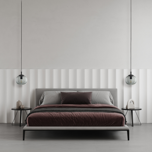 Lampa wisząca nowoczesna klasyczna loft klosz szklany kula dymiony grafitowa czarna TK Lighting Vibe 5825 1x15W E27