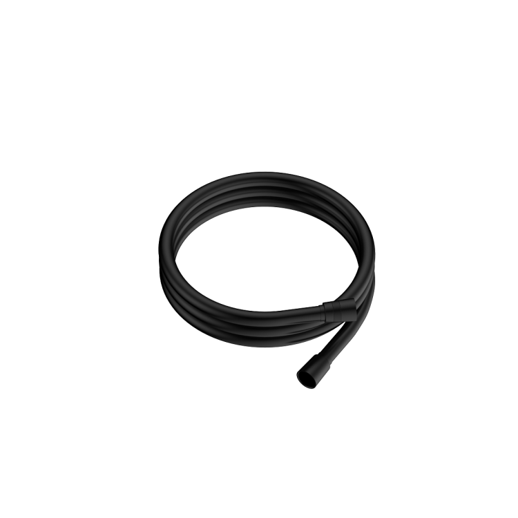 Wąż prysznicowy PVC 150 cm czarny mat Avapax HYDRONE