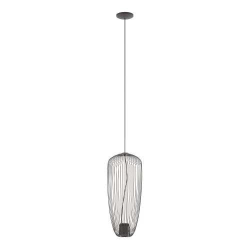 Lampa wisząca z wysokim ażurowym kloszem z cienkich prętów Nowodvorski Pumpkin S 11243
