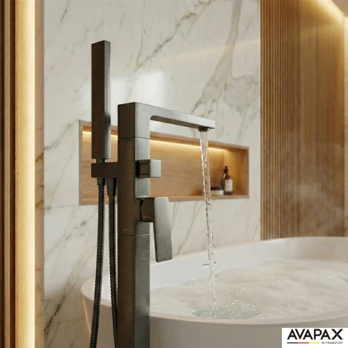 pol_pl_Bateria-wannowa-wolnostojaca-z-zestawem-natryskowym-gun-metal-190_4.webp