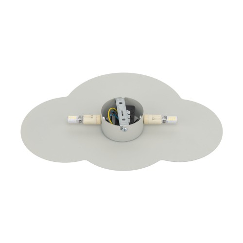 Kinkiet do pokoju dziecka nowoczesny chmura beżowy TK Lighting Cloud 5886 2x6W G9
