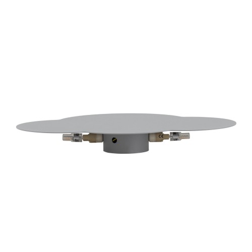 Kinkiet do pokoju dziecka nowoczesny chmura szary TK Lighting Cloud 4965 2x6W G9