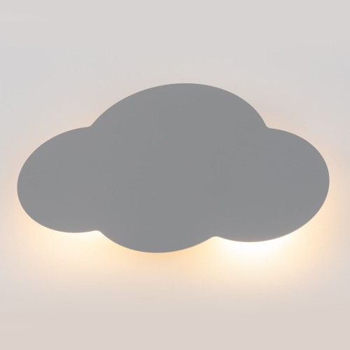 Kinkiet do pokoju dziecka nowoczesny chmura szary TK Lighting Cloud 4965 2x6W G9