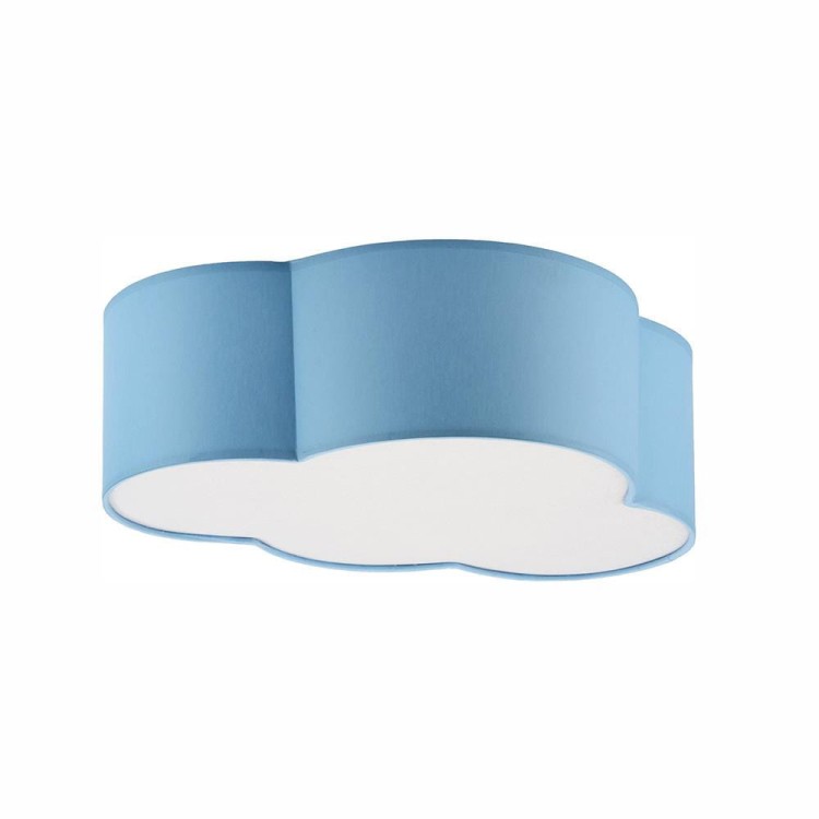Plafon chmurka do pokoju dziecka lampa sufitowa Tk Lighting Cloud 6074 2x15W E27 biały niebieski