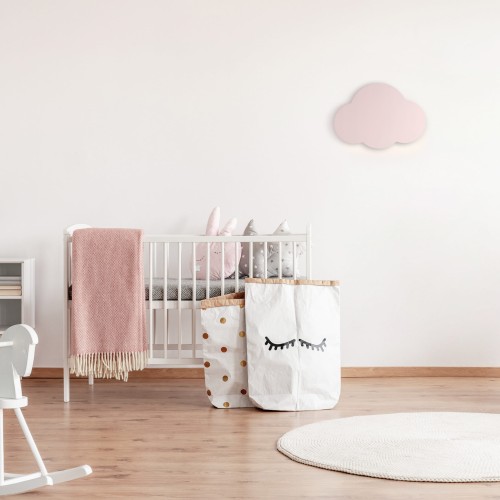 Kinkiet do pokoju dziecka chmura różowy TK Lighting Cloud 4967 2x6W G9