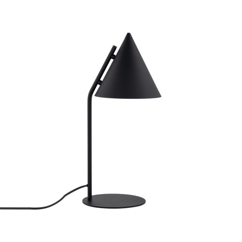 Lampka nowoczesna skandynawska klosz metalowy stożek czarna TK Lighting Cono 16009 1x15W E27
