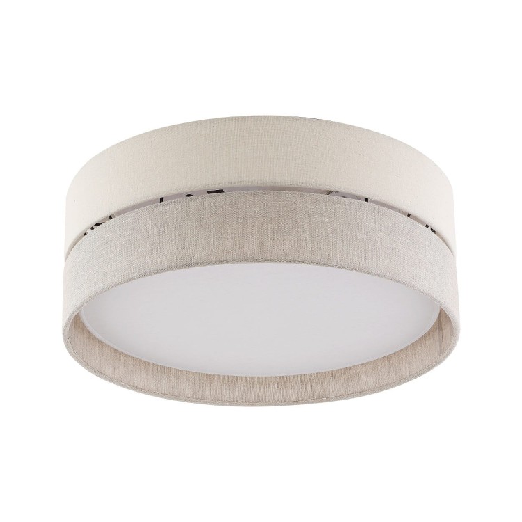 Tk Lighting Eco 5775 plafon lampa sufitowa 3x15W E27 biały szary