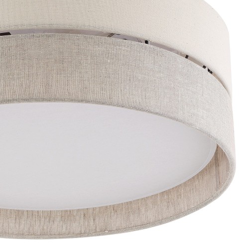 Tk Lighting Eco 5775 plafon lampa sufitowa 3x15W E27 biały szary