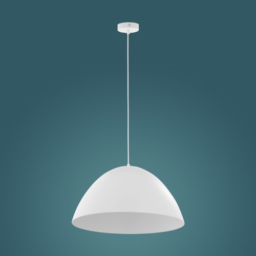 TK Lighting Faro 6003 lampa wisząca 1x15W E27 biała