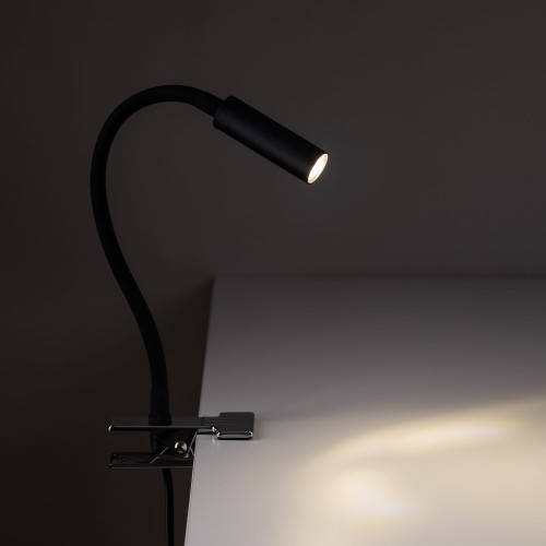 Lampka nowoczesny industrialny loft tuba rurka czarna TK Lighting Lagos 16025 1x8W G9