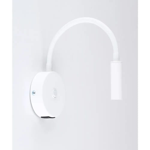 Kinkiet do czytania z włącznikiem tuba rurka giętki biały TK Lighting Lagos 10202 1x8W G9