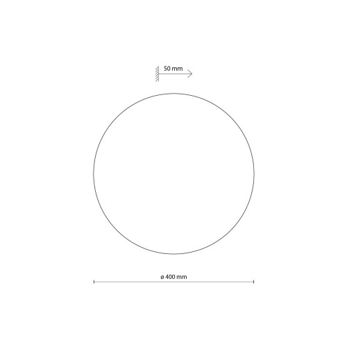 Kinkiet nowoczesny rustykalny loft koło dąb TK Lighting Luna 5449 4x8W G9