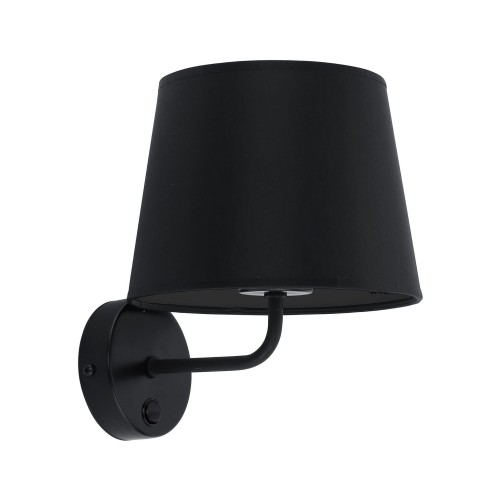 TK Lighting Maja 1884 kinkiet lampa ścienna 1x60W E27 czarna