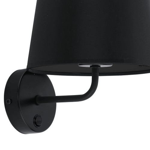 TK Lighting Maja 1884 kinkiet lampa ścienna 1x60W E27 czarna