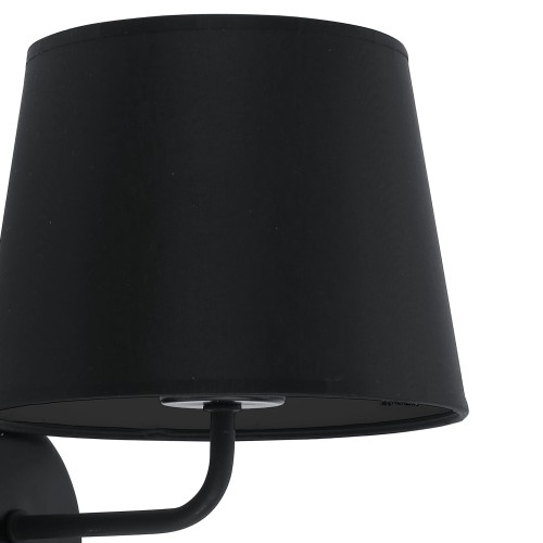 TK Lighting Maja 1884 kinkiet lampa ścienna 1x60W E27 czarna