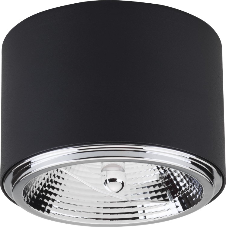 Plafon lampa sufitowa spot tuba TK Lighting Moris 3366 1x50W GU10 czarny
