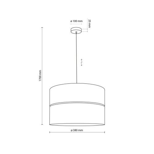 Lampa wisząca nowoczesna boho skandynawska ażurowa klosz metalowy czarna dąb TK Lighting Nicol 4799 1x15W E27