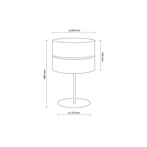 Lampka nowoczesna boho skandynawska ażurowa klosz metalowy czarna dąb TK Lighting Nicol 5124 1x15W E27