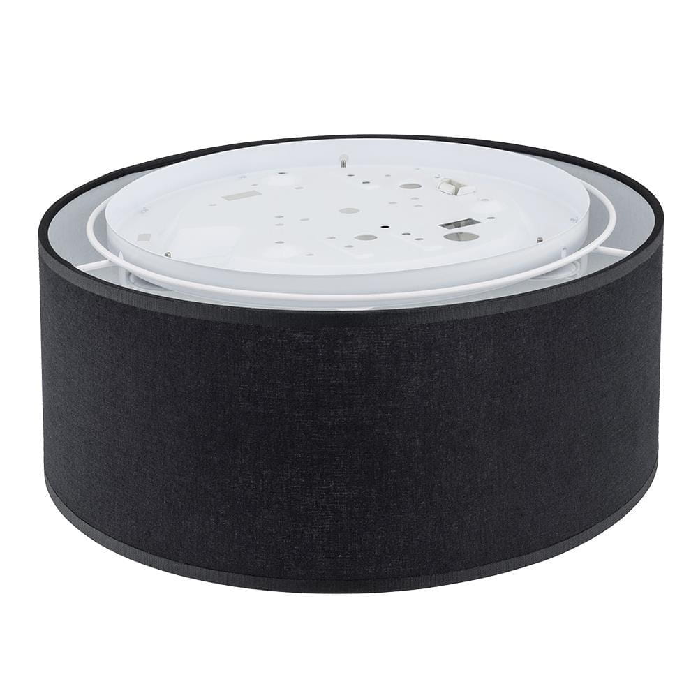 TK Lighting Rondo 3335 plafon lampa sufitowa 3x15W E27 czarny biały