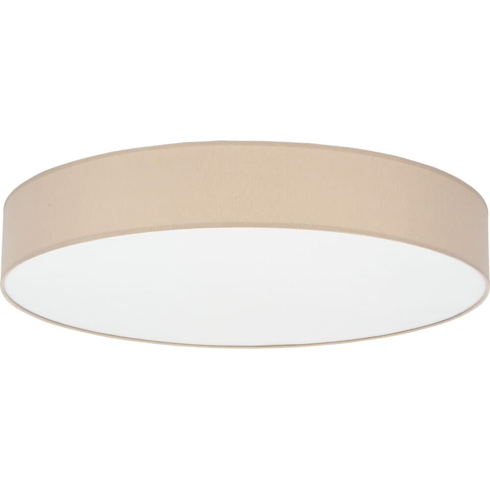 TK Lighting Rondo 4436 plafon okrągły lampa sufitowa 6x60W E27 beżowy biały
