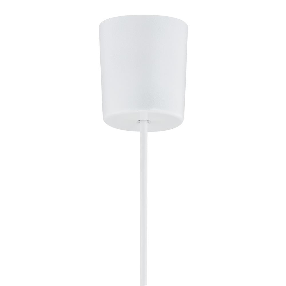 Lampa wisząca nowoczesna klasyczna boho abażur materiałowy cappucino biała TK Lighting Rondo 3466 1x15W E27