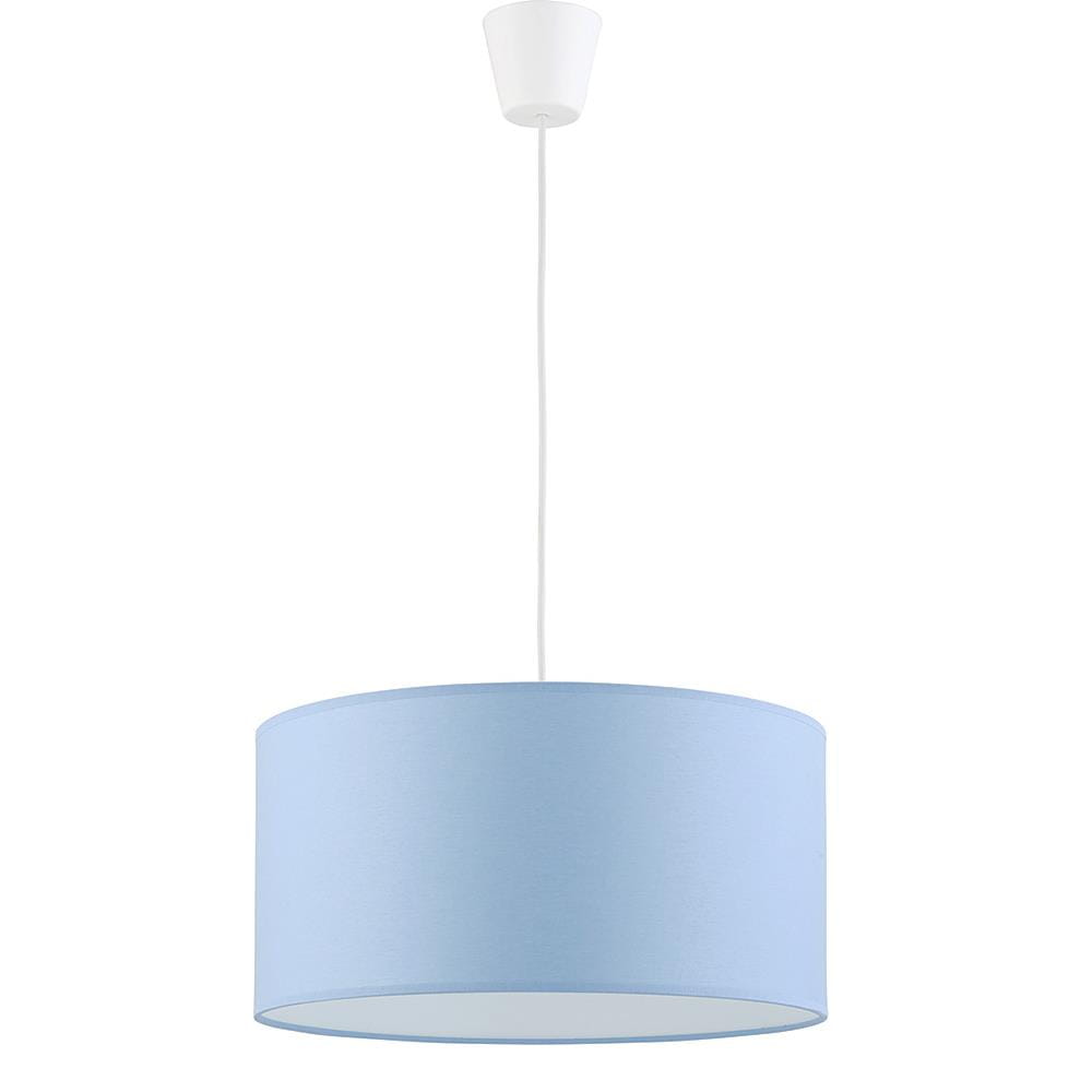 Plafon lampa wisząca koło TK Lighting Rondo 3232 1x15W E27 niebieski biały