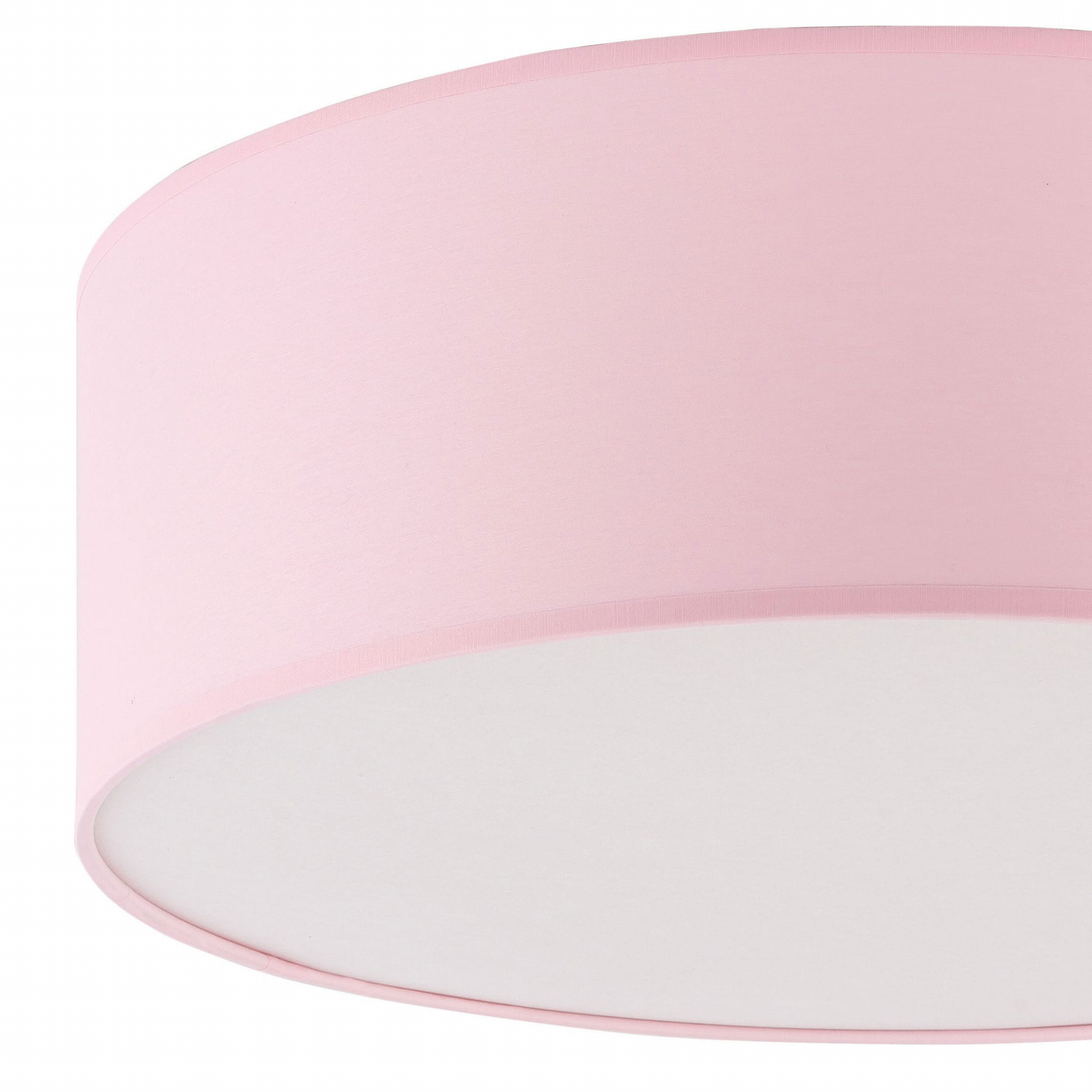 Tk Lighting Rondo 3228 plafon lampa sufitowa 4x15W E27 biały różowy