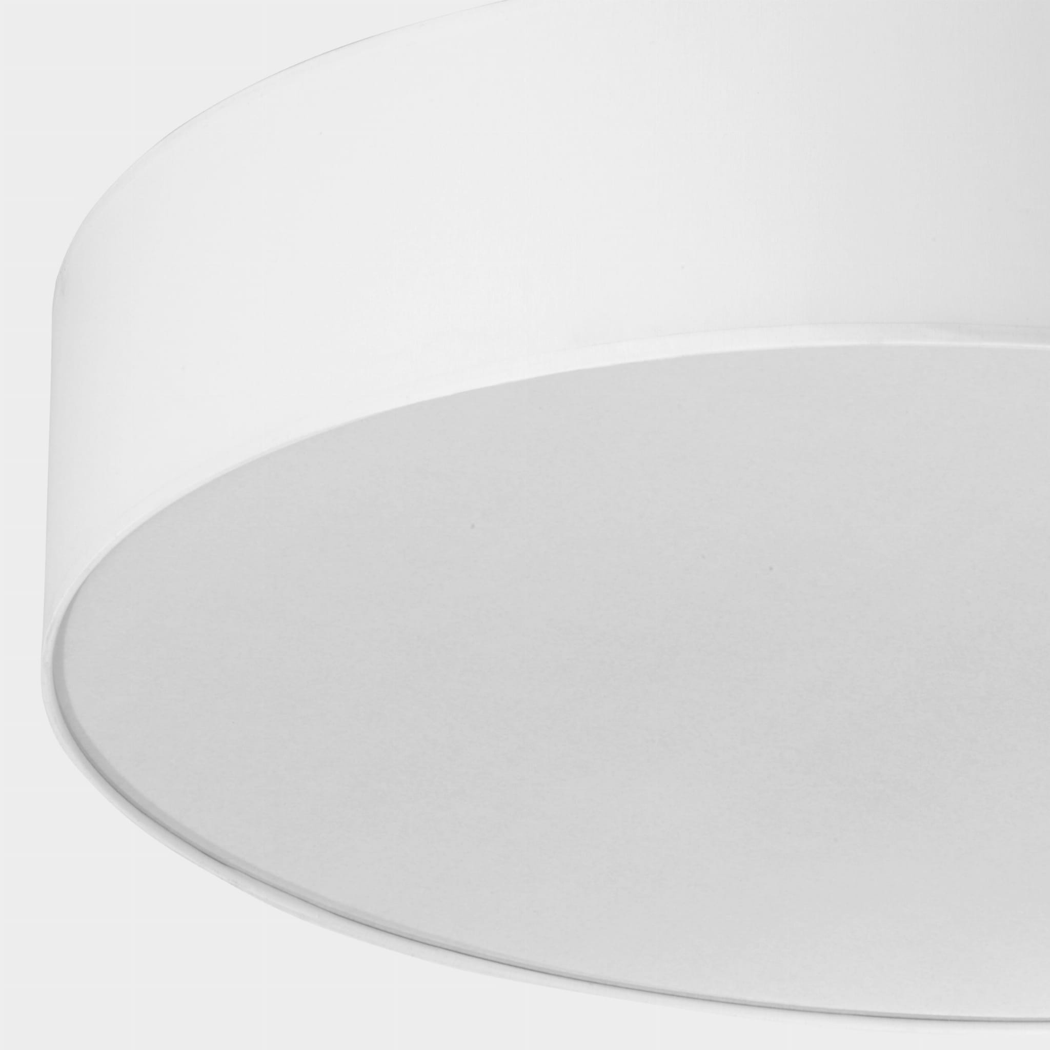 TK Lighting Rondo 1581 plafon okrągły 60cm oprawa sufitowa 4x60W E27 biały