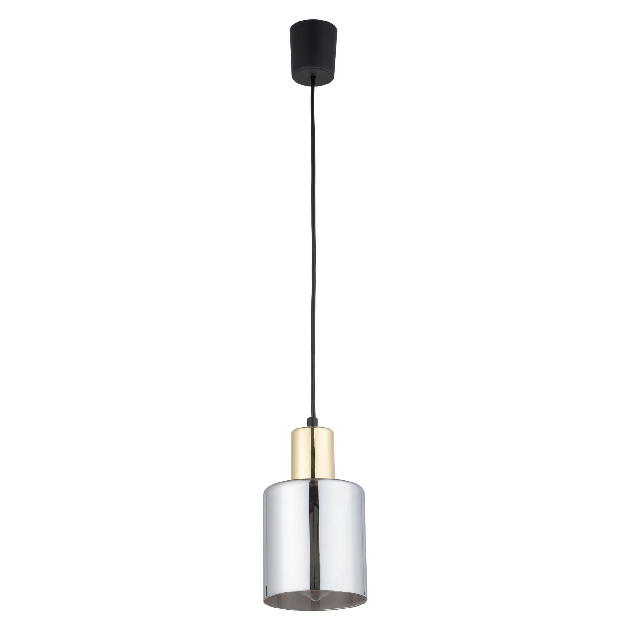 TK Lighting Sierra 6661 lampa wisząca 1x15W E27 grafitowa złota