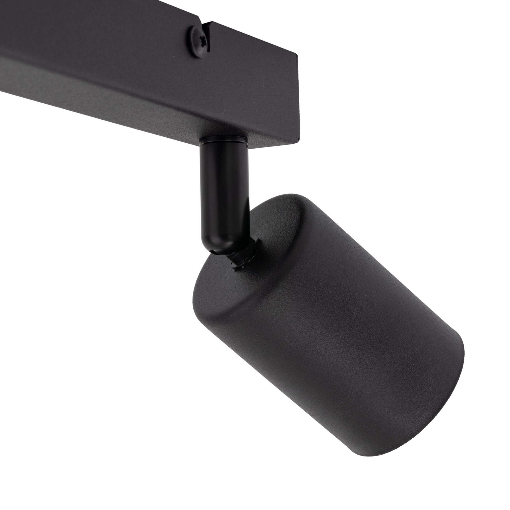 Plafon nowoczesny elegancki reflektory metalowe tuba czarny TK Lighting Top 6175 2x10W GU10