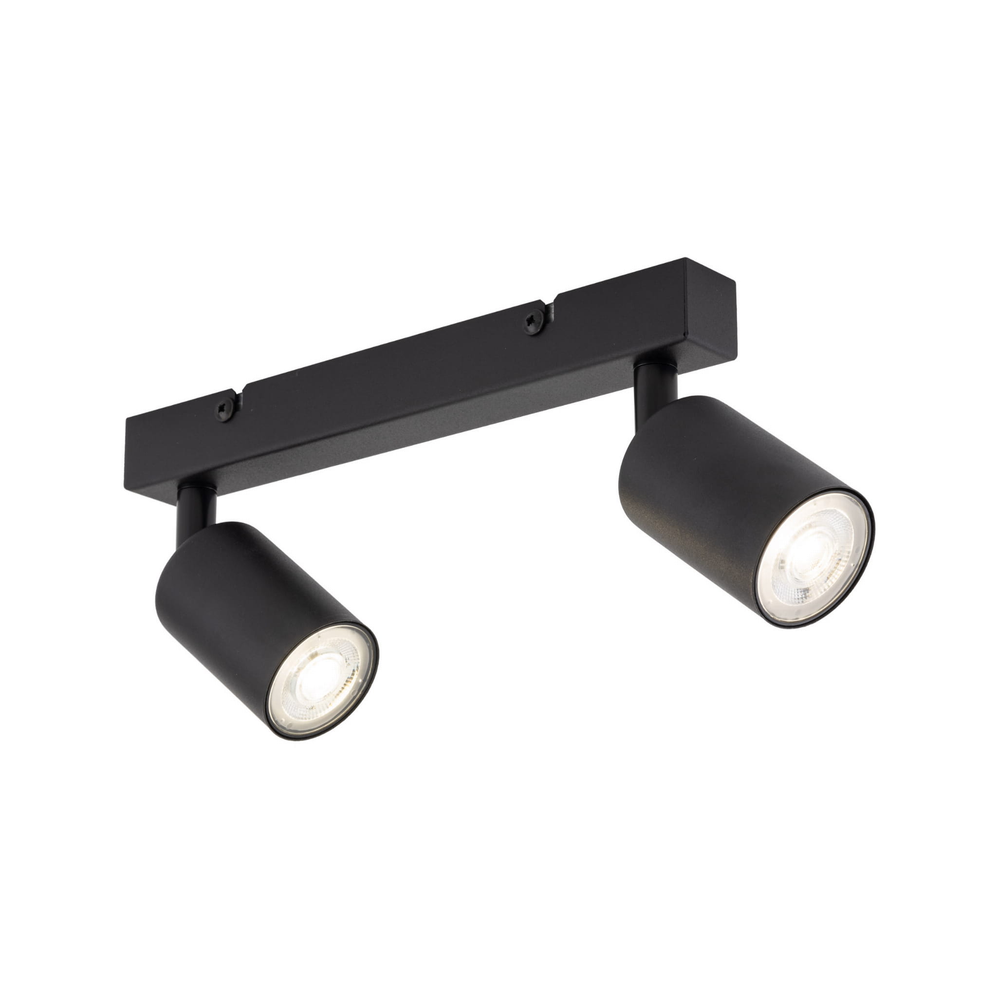 Plafon nowoczesny elegancki reflektory metalowe tuba czarny TK Lighting Top 6175 2x10W GU10