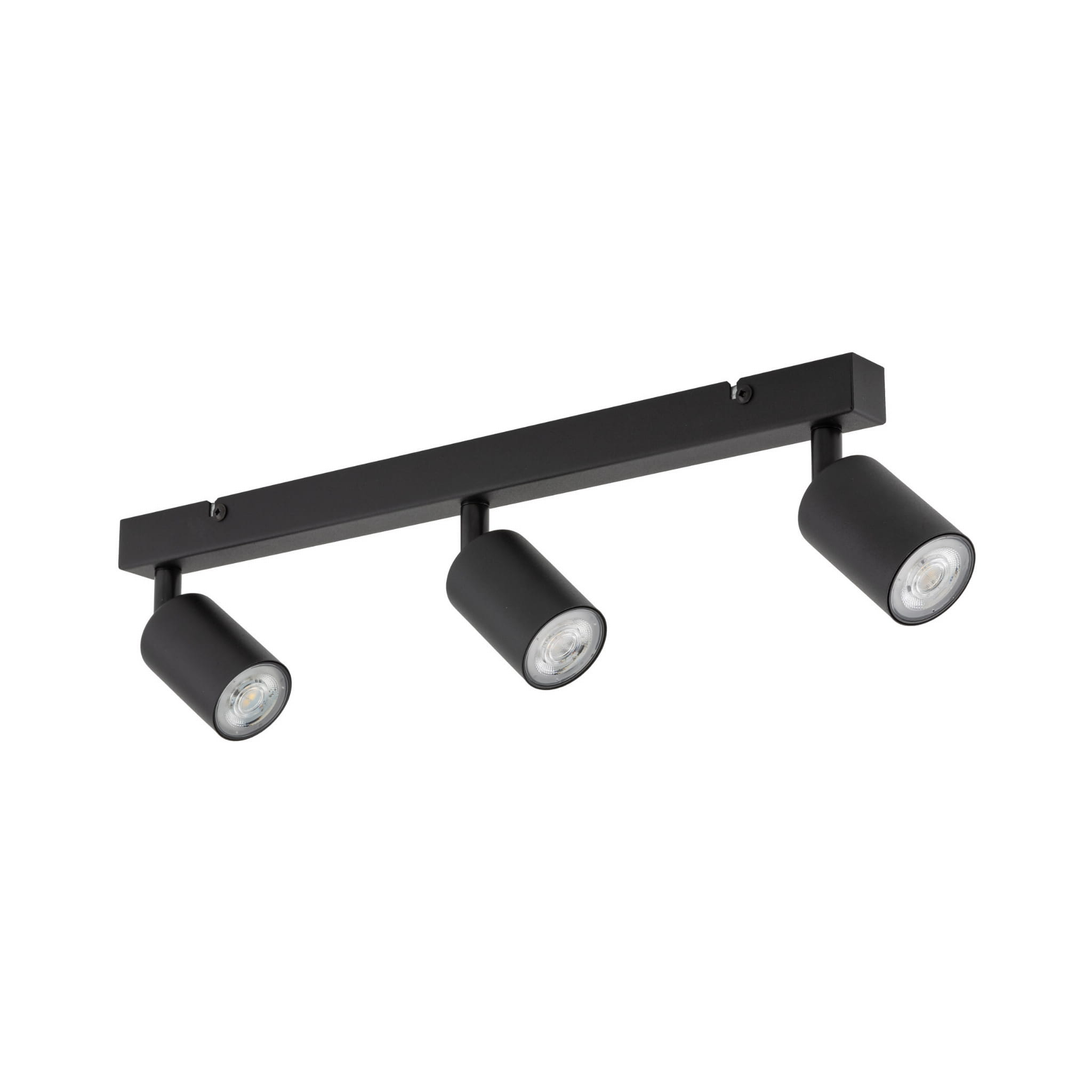 Plafon nowoczesny elegancki reflektory metalowe tuba czarny TK Lighting Top 6176 3x10W GU10