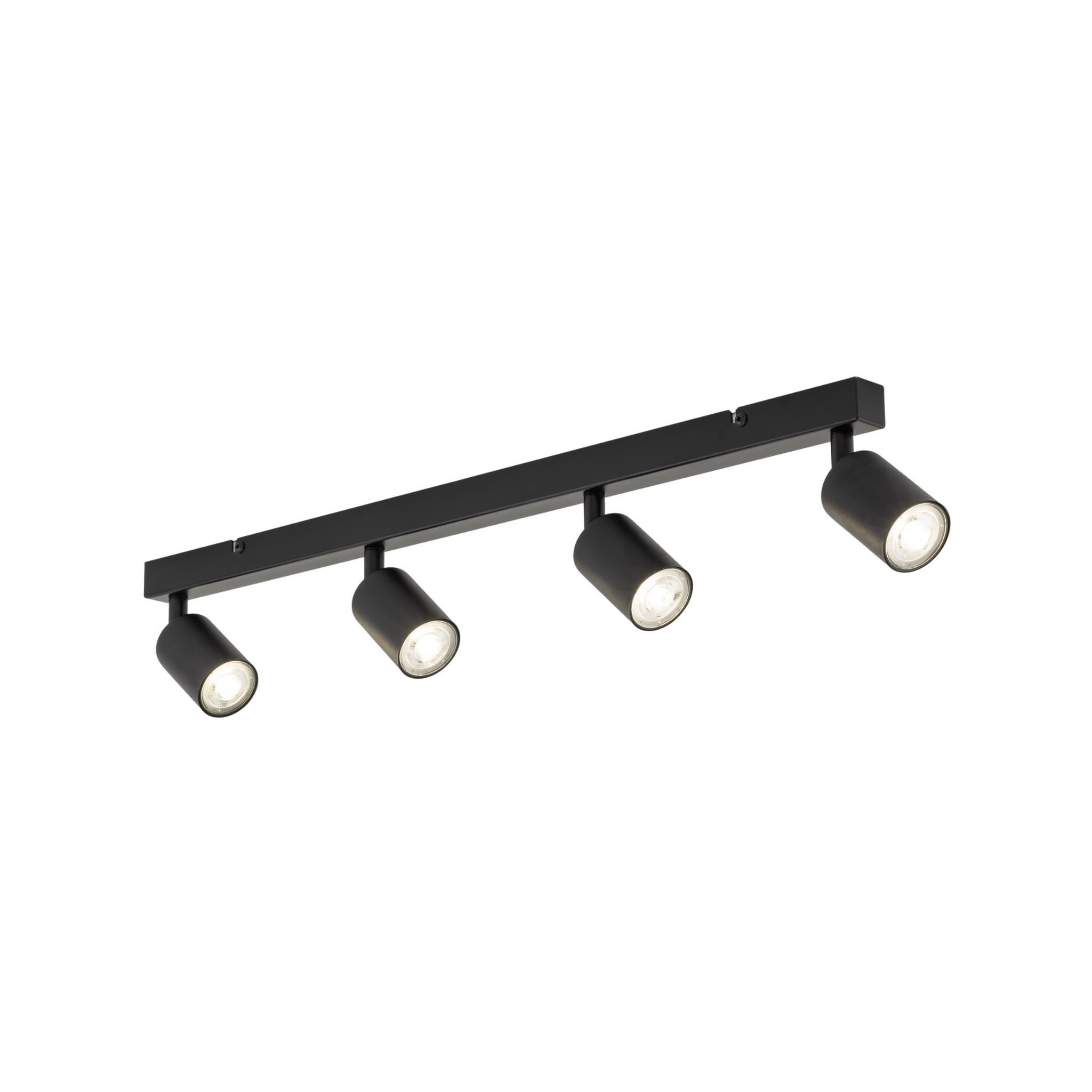 Plafon nowoczesny elegancki reflektory metalowe tuba czarny TK Lighting Top 6176 3x10W GU11